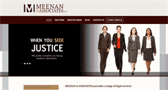 Desktop Screenshot of meenanesqs.com